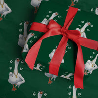 Funny 67 Cool Silly Goose Hip Hop Gangster Wrapping Paper Roll - Wonder Print Shop