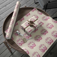 Funny 67 Dice Valentines Day Six Seven Meme Coquette Wrapping Paper Roll