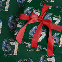 Funny 67 Hanukkah Wrapping Paper Roll Chanukah Menorah Dreidel Six Seven Meme - Wonder Print Shop