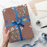 Funny 67 Hanukkah Wrapping Paper Roll This Is My 67 Pajamakah Gift - Wonder Print Shop