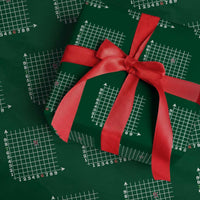 Funny 67 Math Coordinates Christmas Wrapping Paper Roll Dabbing Santa Teacher Student Six Seven Meme - Wonder Print Shop