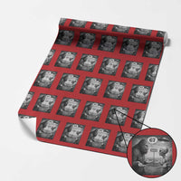Funny 67 Meme Bigfoot Alien Wrapping Paper Roll Six Seven Sasquatch Area 51 UFO Conspiracy