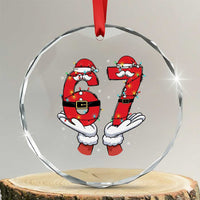 Funny 67 Meme Crystal Glass Ornament Funny Christmas Party Holiday Gift TS12