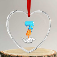 Funny 67 Six Seven Meme Couple Matching Heart Crystal Glass Ornament Number 7 Baseball Ice Cream Drip - Wonder Print Shop