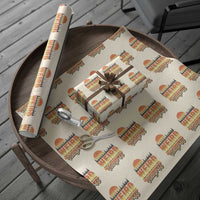 Funny 80th Birthday Wrapping Paper Roll Retro 1946 Weird Being The Same Age As Old People
