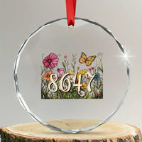 Funny 8647 Subtle Sarcasm Crystal Glass Ornament Floral Boho Style TS02