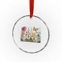 Funny 8647 Subtle Sarcasm Crystal Glass Ornament Floral Boho Style TS02
