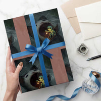 Funny Alien Cat Meme Wrapping Paper Roll Weird Silly - Wonder Print Shop