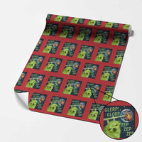 Funny Alien Dog Meme Wrapping Paper Roll Glorp Zep Sci-Fi Humor Chihuahua - Wonder Print Shop