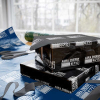 Funny Aura Energy at 67 Wrapping Paper Roll Six Seven Viral Meme 6 7 Gen Alpha Slang - Wonder Print Shop