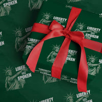 Funny Basketball Point God Liberty Meme Wrapping Paper Roll Has Spoken Patriotic USA
