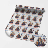 Funny Benjamin Franklin Wrapping Paper Roll Cheers To 250 Years
