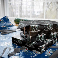 Funny Bigfoot Christmas Wrapping Paper Roll A Guy Like Me Is Hard To Find - Wonder Print Shop