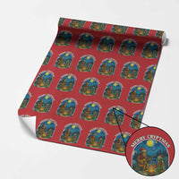 Funny Bigfoot Christmas Wrapping Paper Roll Sasquatch Alien Merry Cryptmas - Wonder Print Shop