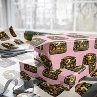 Funny Bigfoot Chupacabra Cinco De Mayo Wrapping Paper Roll Cryptid Lover Gift