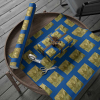 Funny Bigfoot Fishing Wrapping Paper Roll Sasquatch Loch Ness Monster Introvert Bruh - Wonder Print Shop