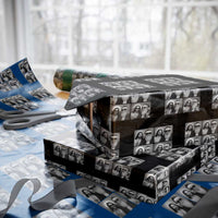 Funny Bigfoot Photobooth Xmas Wrapping Paper Roll Sasquatch Jesus Christian Xmas - Wonder Print Shop
