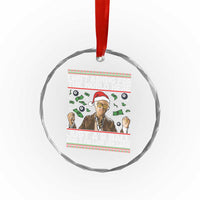 Funny Billy Wish Meme Just A 8 Ball and 2 Million Dollars Crystal Glass Ornament Baby Uncle Ain't Asking for The World - Wonder Print Shop
