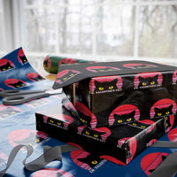 Funny Black Cat Anti Valentine Meme Wrapping Paper Roll - Wonder Print Shop