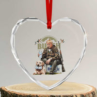 Funny Black Cat Heart Crystal Glass Ornament Bruh Retro Cat Meme Graphic - Wonder Print Shop