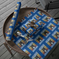 Funny Black Cat Meme Wrapping Paper Roll I Have Selective Hearing You Were Not Selected Today - Wonder Print Shop