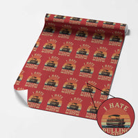Funny Boating Boat Captain Wrapping Paper Roll I Hate Pulling Out Vintage Retro - Wonder Print Shop