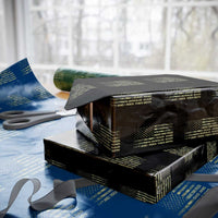 Funny Bonus Dad Wrapping Paper Roll Step Dad Camo American Flag Fathers Day - Wonder Print Shop