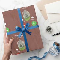Funny Borg Drink Caling Meme Wrapping Paper Roll College Party Drink Viral Humor