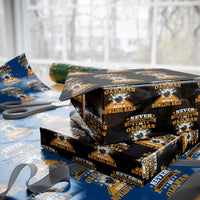 Funny Bowling Wrapping Paper Roll Never Underestimate Old Man Bowling Ball Mens Bowler - Wonder Print Shop