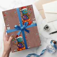 Funny Bowling Xmas Wrapping Paper Roll Gift For Bowler - Wonder Print Shop