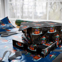 Funny Bowling Xmas Wrapping Paper Roll Gift For Bowler - Wonder Print Shop