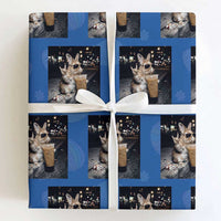 Funny Bunny Drinking Diet Coke Wrapping Paper Roll Vintage 90s Graphic Meme