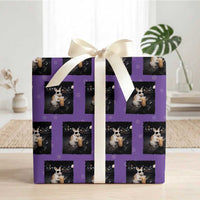 Funny Bunny Drinking Iced Coffee Wrapping Paper Roll Animal Meme Viral Internet