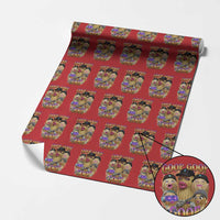 Funny Burnt Peanut Goop Wrapping Paper Roll Bungulato 90s Bootleg Meme Trendy