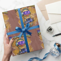 Funny Burnt Peanut Goop Wrapping Paper Roll DJ Music Meme