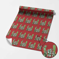 Funny Cactus Plant Lover Wrapping Paper Roll What The Fucculent - Wonder Print Shop