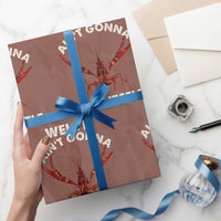 Funny Cajun Crawfish Wrapping Paper Roll It Aint Gonna Suck Itself Lobster Crawfish Boil