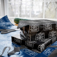 Funny Cannabis High Time Wrapping Paper Roll Old 420 Quality Indica & Sativa Weed - Wonder Print Shop