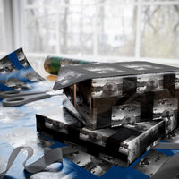 Funny Capybara Wrapping Paper Roll Selfie With UFOs Capy Meme Graphic