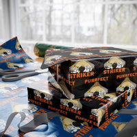 Funny Cat Bowling Gift Wrapping Paper Roll Purrfect Striker - Wonder Print Shop