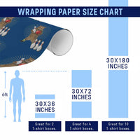 Funny Cat Bowling Meme Wrapping Paper Roll Gift For Bowlers - Wonder Print Shop