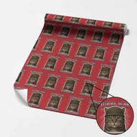 Funny Cat Meme Humor Wrapping Paper Roll Tummy Ache Survivor Lightning Cats Parody - Wonder Print Shop