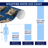 Funny Cat Meme Lover Wrapping Paper Roll Wait Im Goated