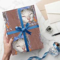 Funny Cat Meme Wrapping Paper Roll Ibuprofen Silly Kitten - Wonder Print Shop