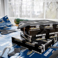 Funny Cat Wrapping Paper Roll Bowling Because Murder Is Wrong Gift - Wonder Print Shop