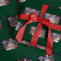 Funny Cats Bowling Battle Wrapping Paper Roll Gift For Cat Lovers - Wonder Print Shop