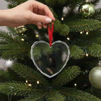 Funny Cheers To The Birthday Boy Heart Crystal Glass Ornament Christmas Christian Faith - Wonder Print Shop