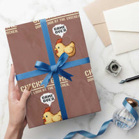 Funny Chicken Wrapping Paper Roll Game Dont Look At The Chicken
