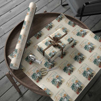 Funny Christian Beach Gift Wrapping Paper Roll All I Need Is Jesus And The Beach