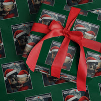 Funny Christmas Couple Wrapping Paper Roll Italian Brainrot Meme - Wonder Print Shop